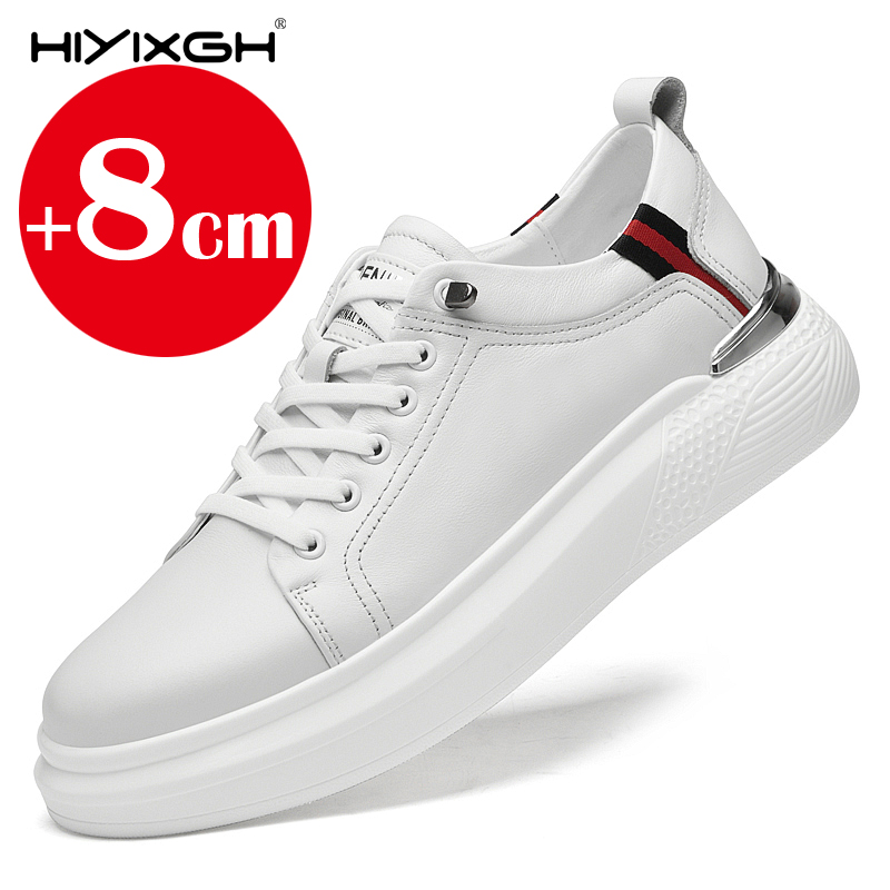 White Sneaker Care Kit - Hakiki deri erkek boy arttırıcı ayakkabı