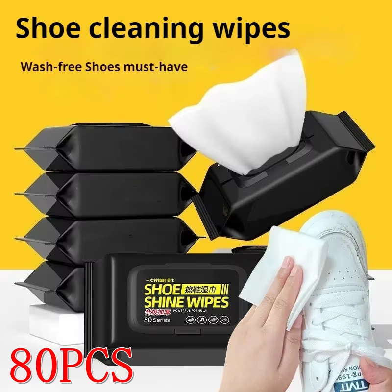 On Sneaker Care - 12/30/80 Adet Spor Ayakkabı Temizleyici, Taşınabilir