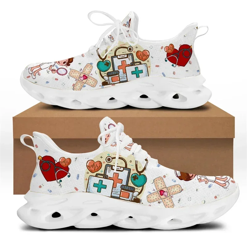 White Sneaker Care Kit - Kadınlar İçin Beyaz Hemşire Ayakkabıları Sevimli