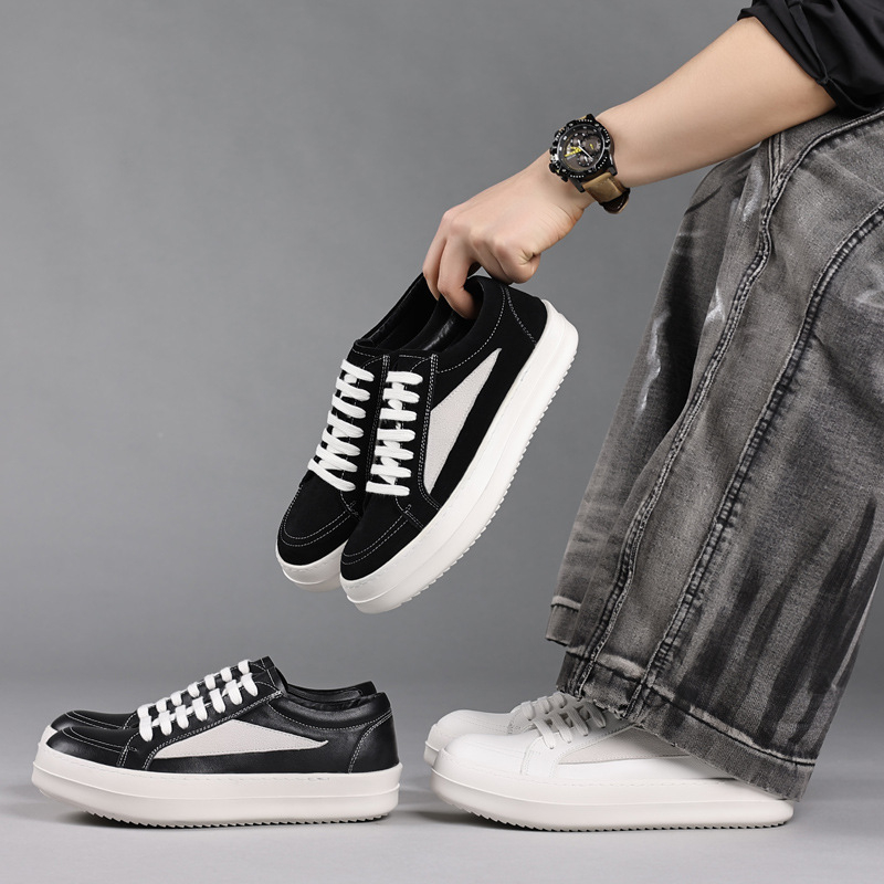 Erkek Siyah Hakiki Deri Platfo - White Sneaker Care Kit incelemesi ve fiyatı